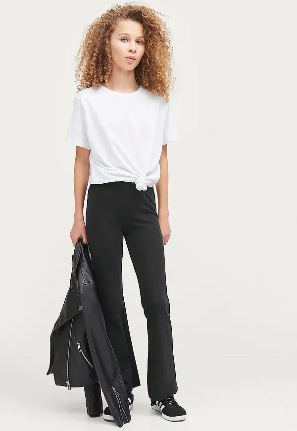 Ellos Collection - Leggings Molly Flared - Svart