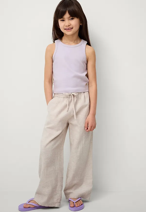 Ellos Collection - Linnebyxor Filippa - Beige