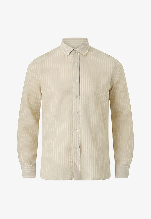 Ellos Collection - Linneskjorta - Beige