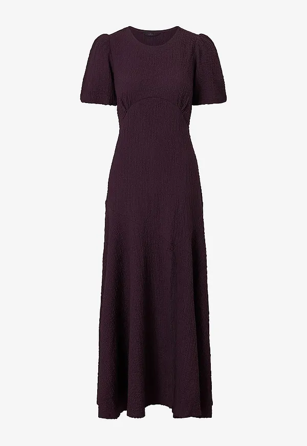 Ellos Collection - Maxiklänning med struktur - Brun
