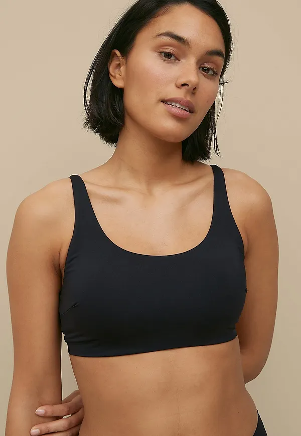 Ellos Collection - Mjuk Bikinitopp - Svart
