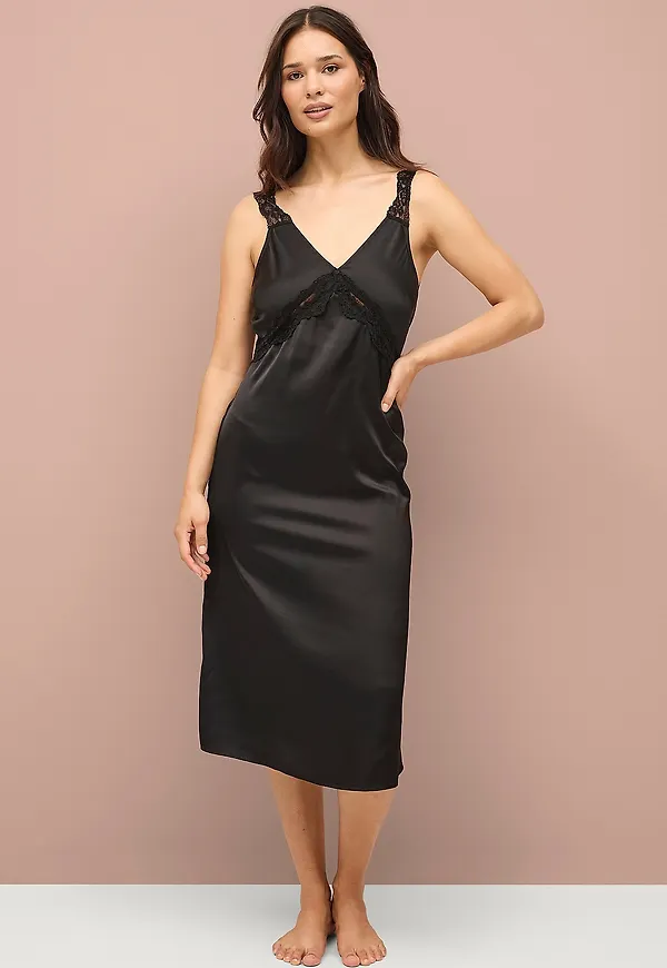 Ellos Collection - Nattlinne Sibelle - Svart