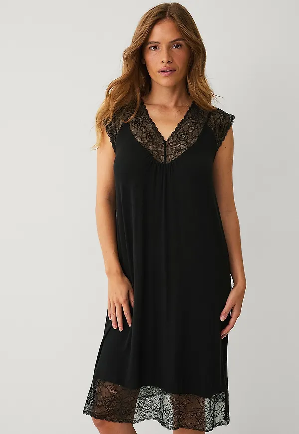 Ellos Collection - Nattlinne - Svart