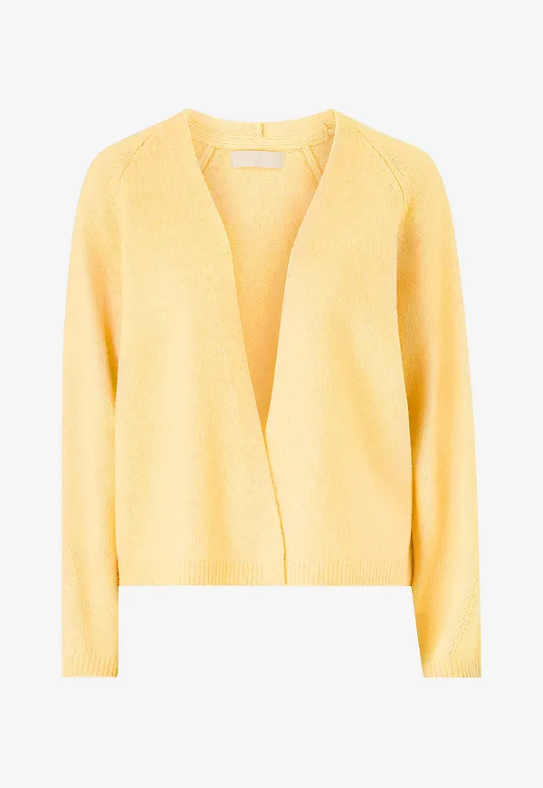 Ellos Collection - Öppen cardigan - Gul
