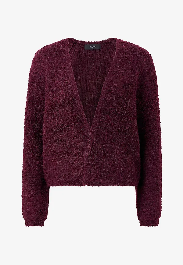 Ellos Collection - Öppen cardigan - Röd
