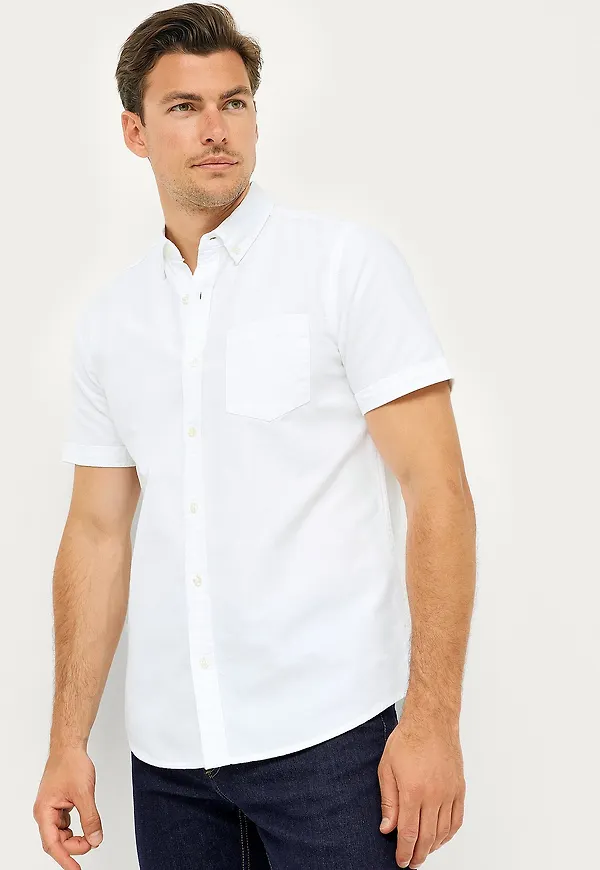 Ellos Collection - Oxfordskjorta Conel - Vit