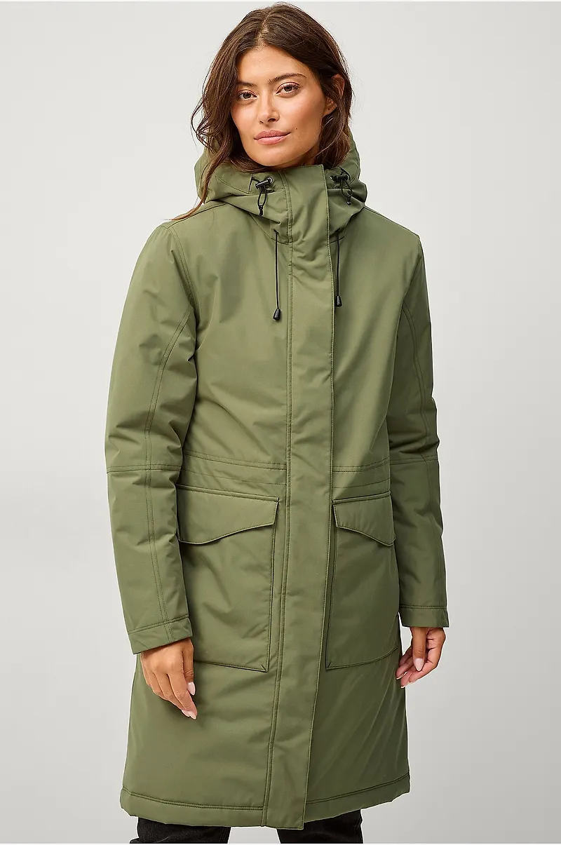 Ellos Collection - Parkas Urban Parka Padded - Grön