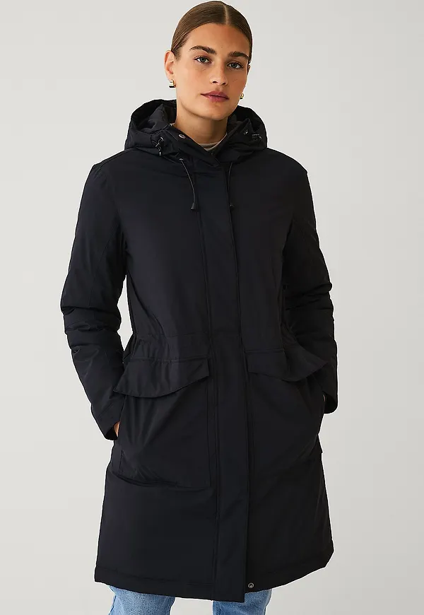 Ellos Collection - Parkas Urban Parka Padded - Svart