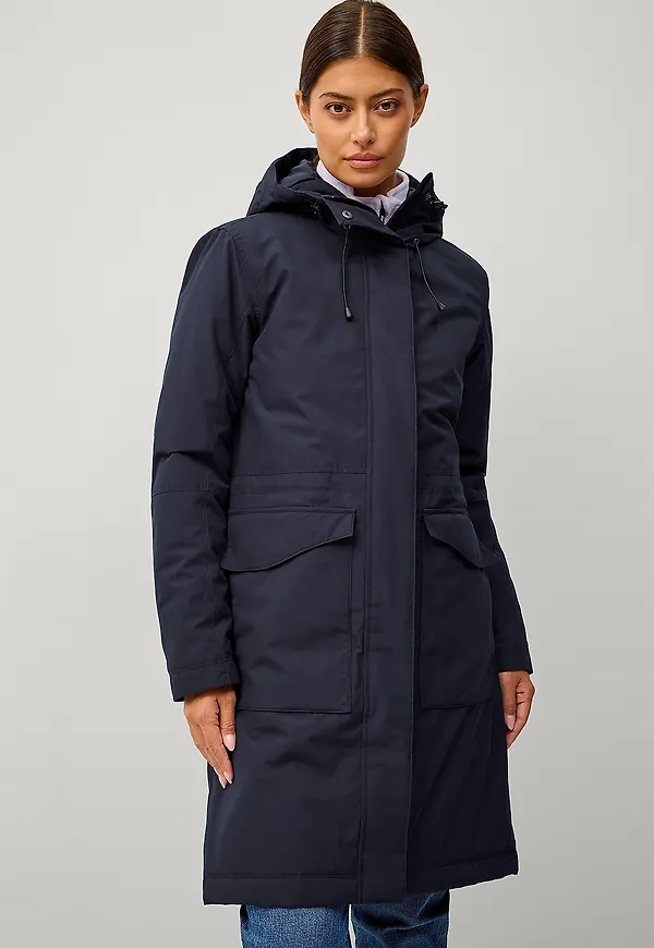 Ellos Collection - Parkas Urban Parka Padded - Blå