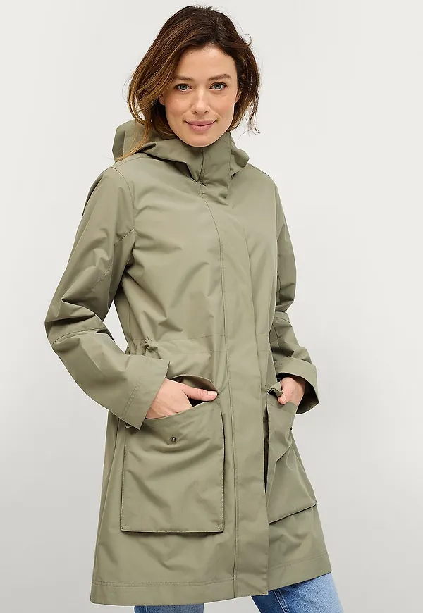 Ellos Collection - Parkas Urban Parka W - Grön
