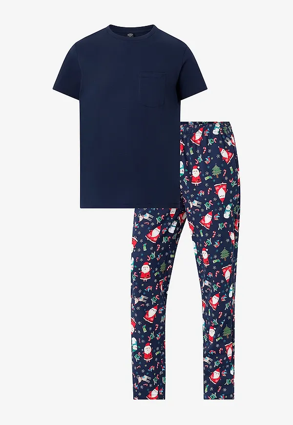 Ellos Collection - Pyjamas Melker - Blå