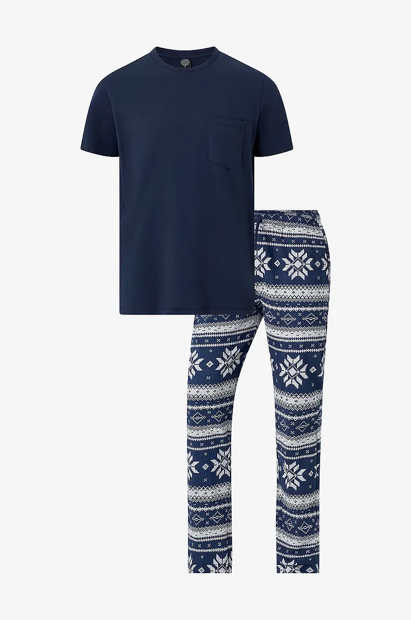 Ellos Collection - Pyjamas Melker - Blå