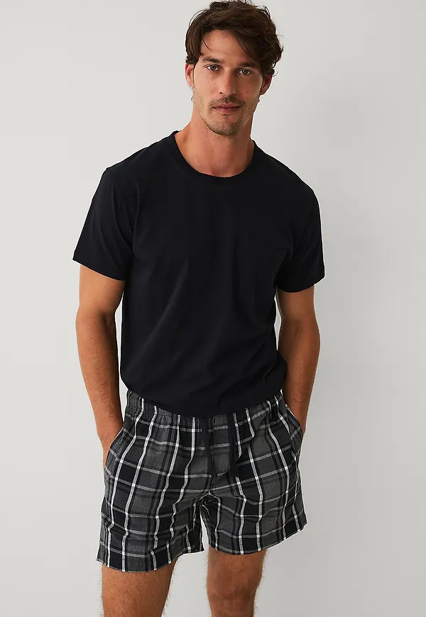 Ellos Collection - Pyjamas Norris - Svart