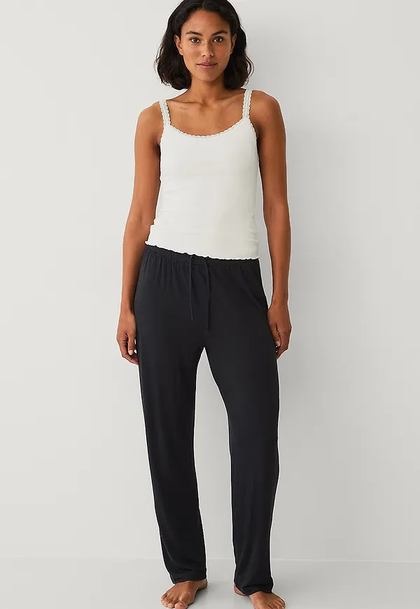 Ellos Collection - Pyjamasbyxa - Svart