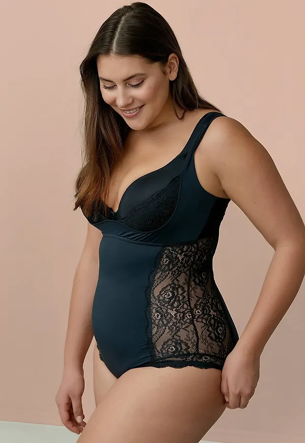 Ellos Collection - Shapingbody - medium support - Svart