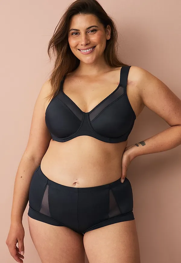 Ellos Collection - Shapingtrosa - medium support - Svart