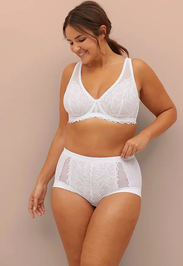 Ellos Collection - Shapingtrosa - medium support - Vit