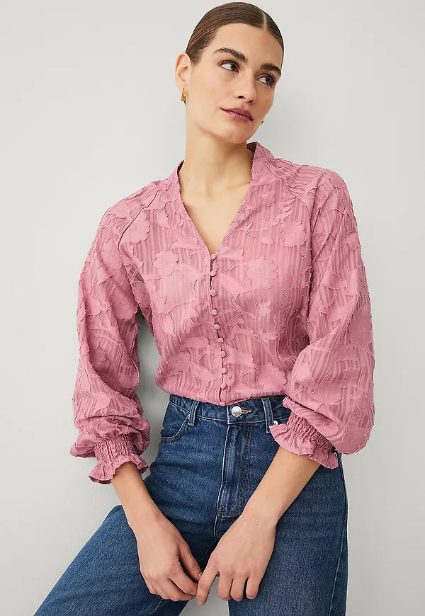 Ellos Collection - Skir blus - Rosa