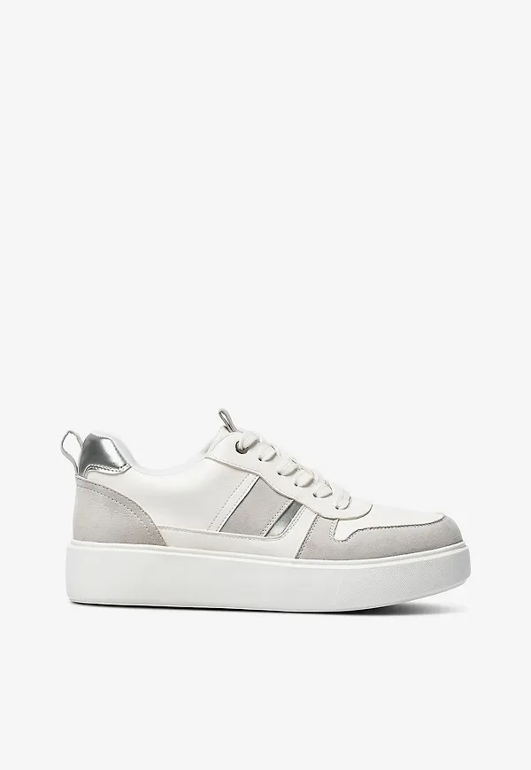 Ellos Collection - Sneakers Lene - Vit