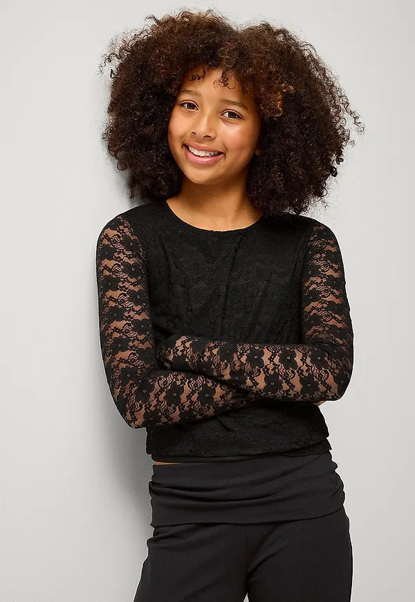 Ellos Collection - Spetstopp Amanda - Svart