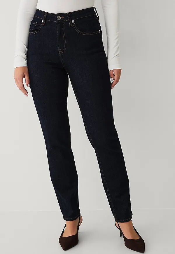 Ellos Collection - Stretchjeans med raka ben - Blå