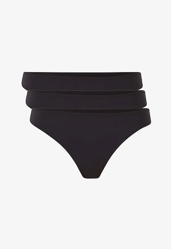 Ellos Collection - Stringtrosor 3-pack - Svart