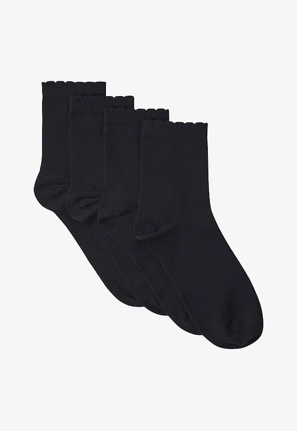 Ellos Collection - Strumpor 4-pack - Svart