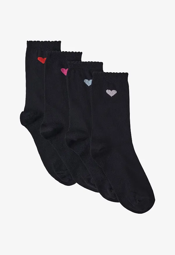 Ellos Collection - Strumpor 4-pack - Svart