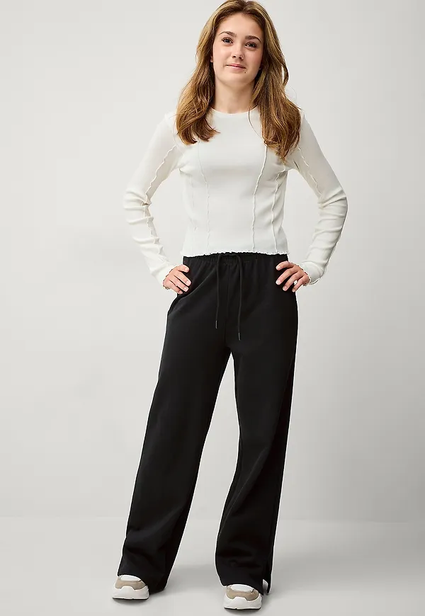 Ellos Collection - Sweatbyxor Ines - Svart