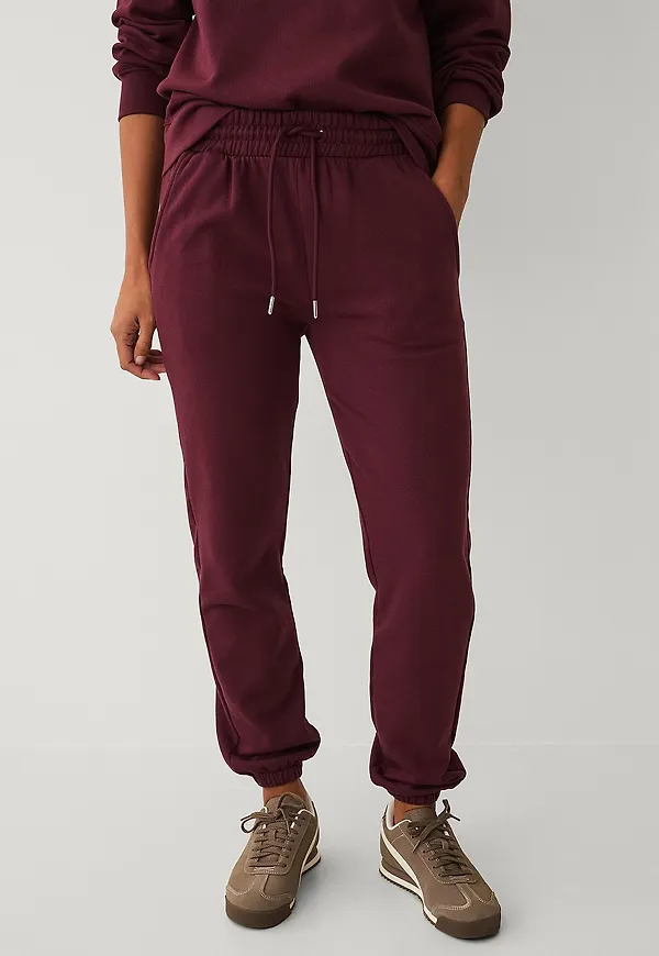 Ellos Collection - Sweatbyxor - Röd