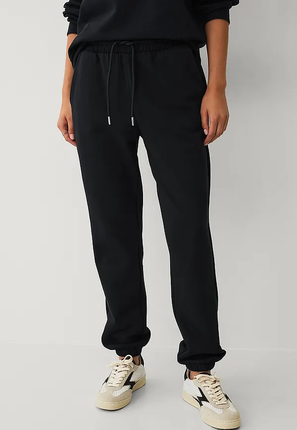 Ellos Collection - Sweatbyxor - Svart