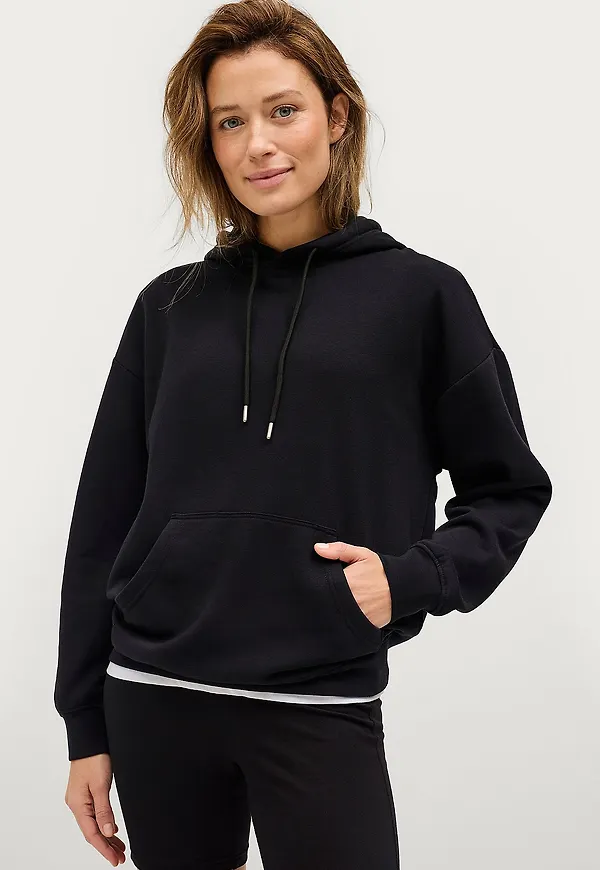 Ellos Collection - Sweatshirt med luva - Svart