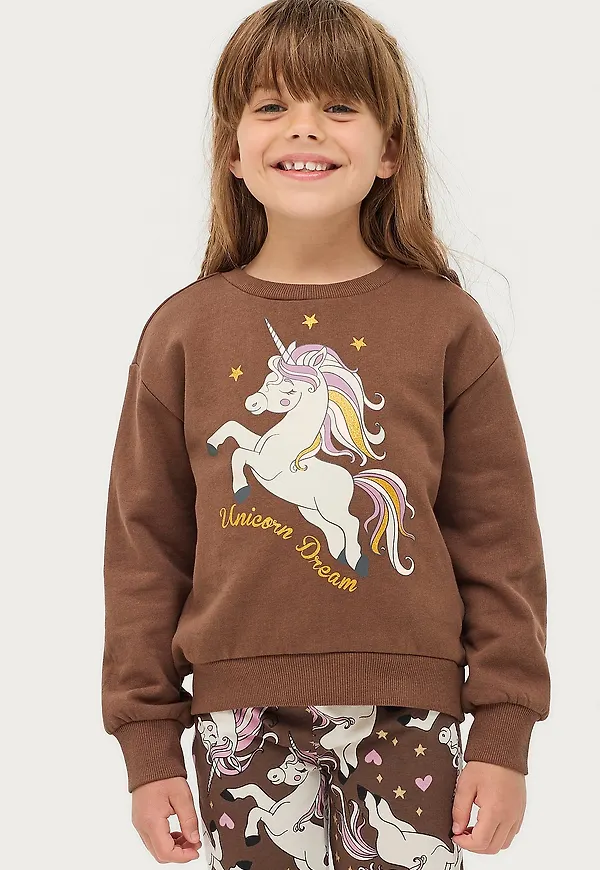Ellos Collection - Sweatshirt Sol - Brun