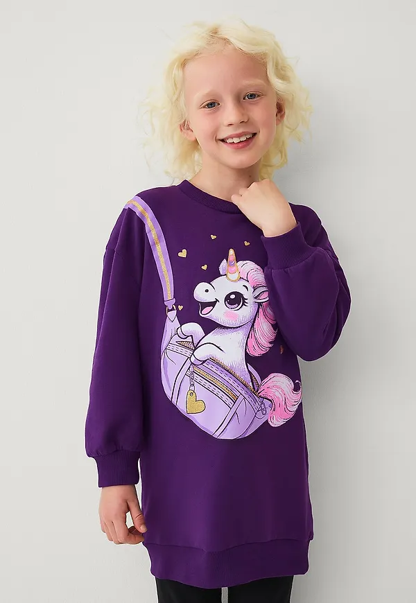 Ellos Collection - Sweatshirtklänning - Lila