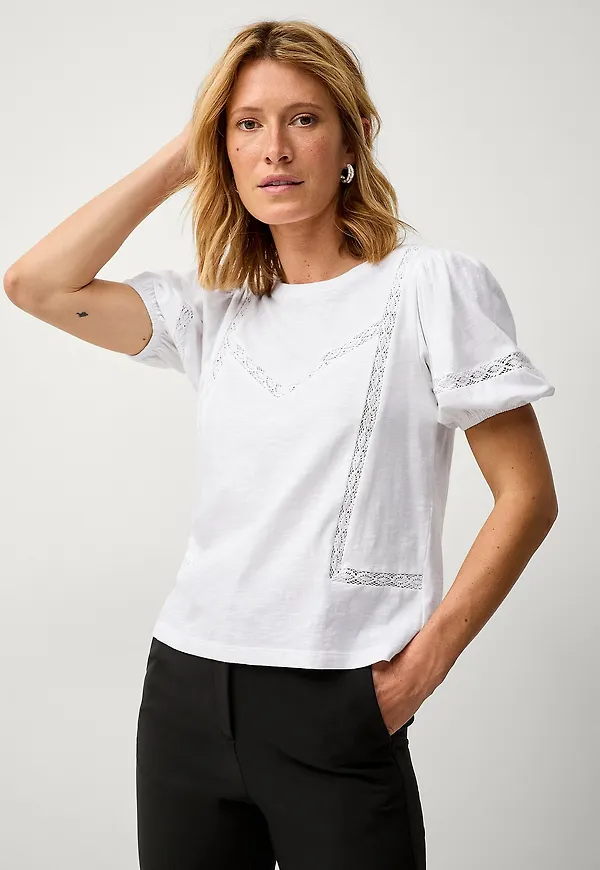 Ellos Collection - Topp Allie - Vit