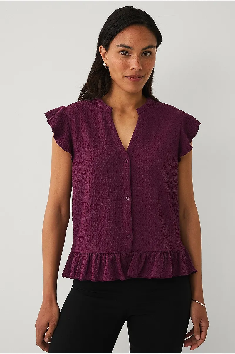 Ellos Collection - Trikåblus - Lila