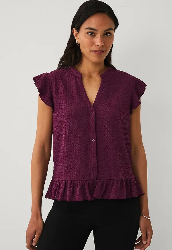 Ellos Collection - Trikåblus - Lila