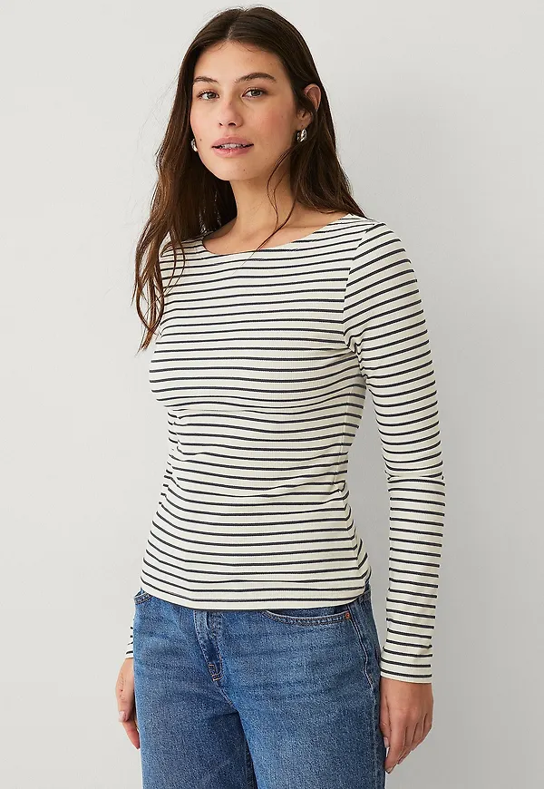 Ellos Collection - Topp med lång ärm - Blå