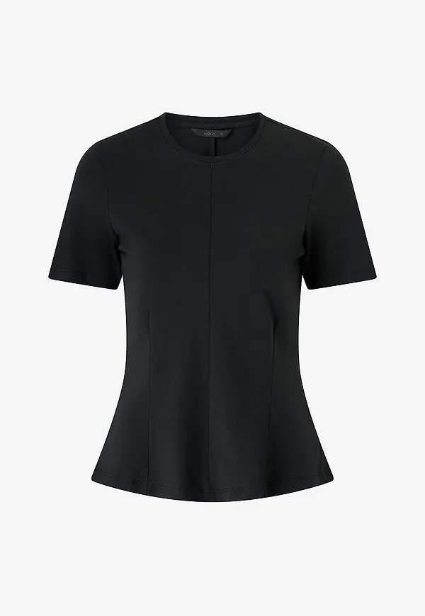 Ellos Collection - Topp med peplumdesign - Svart