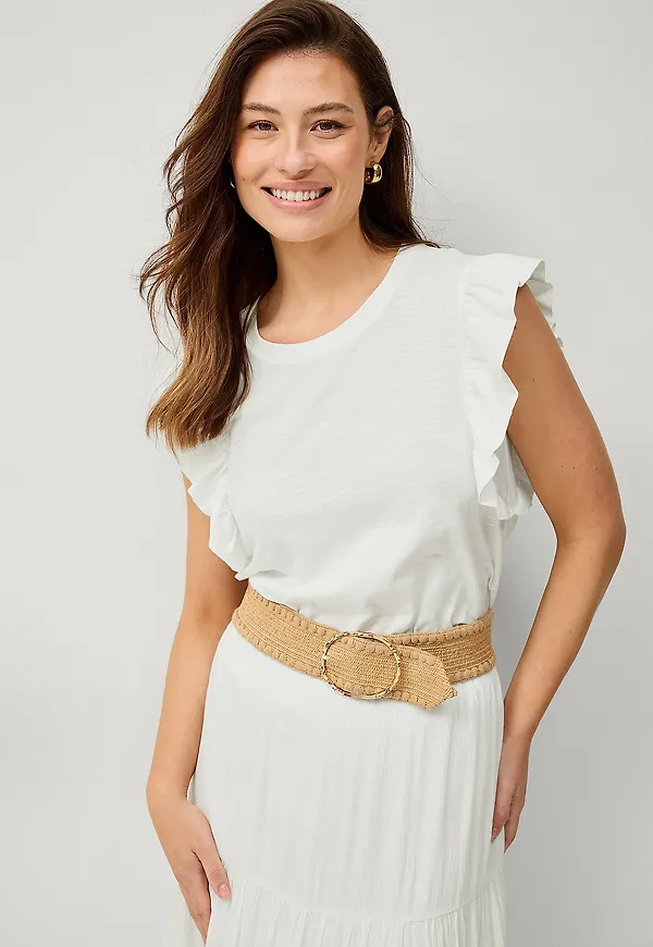 Ellos Collection - Topp Top Iris - Vit