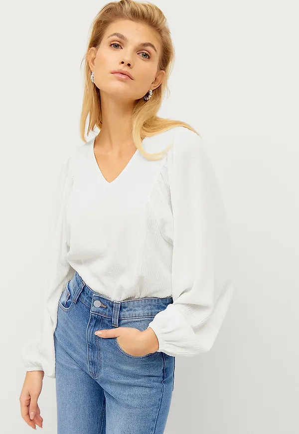 Ellos Collection - Topp Ullis - Vit
