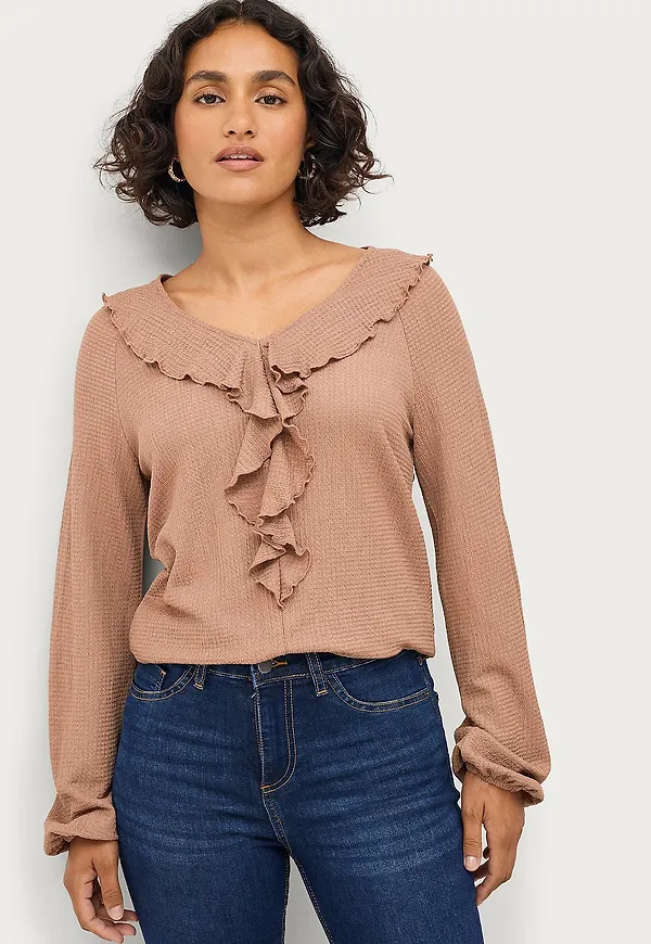 Ellos Collection - Topp Vera - Brun