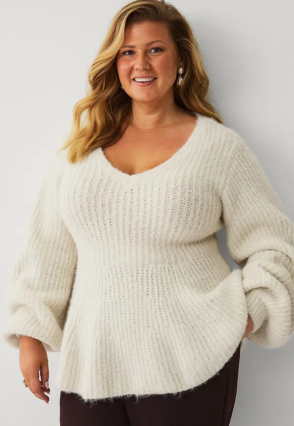 Ellos Collection - Tröja Brioche - Natur