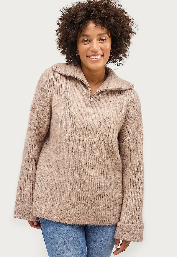 Ellos Collection - Tröja Celine - Beige