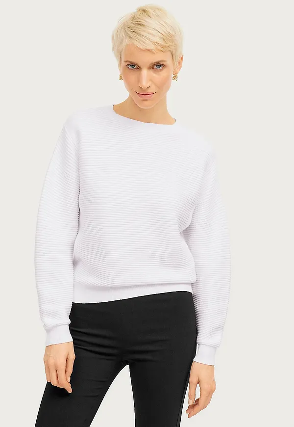 Ellos Collection - Tröja Donna - Vit