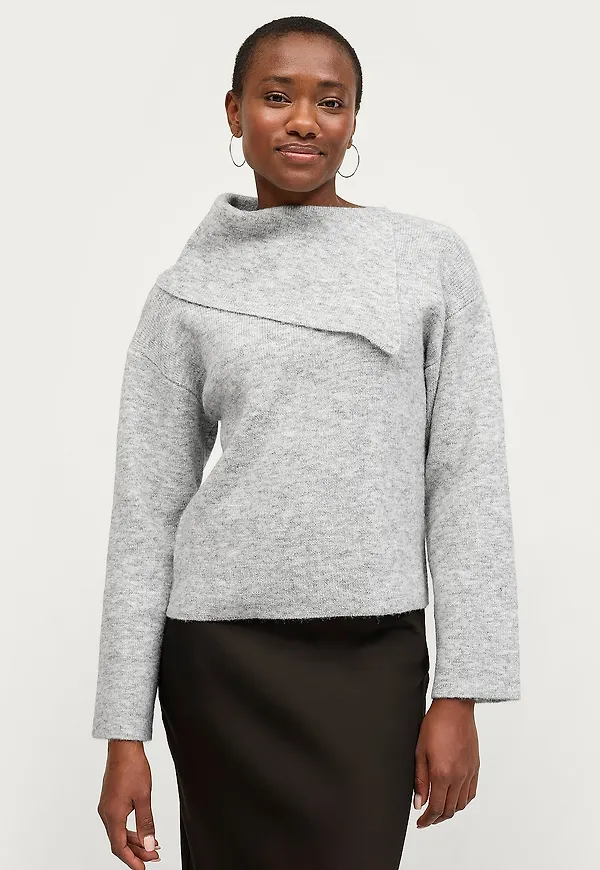 Ellos Collection - Tröja Sweater Denita - Grå
