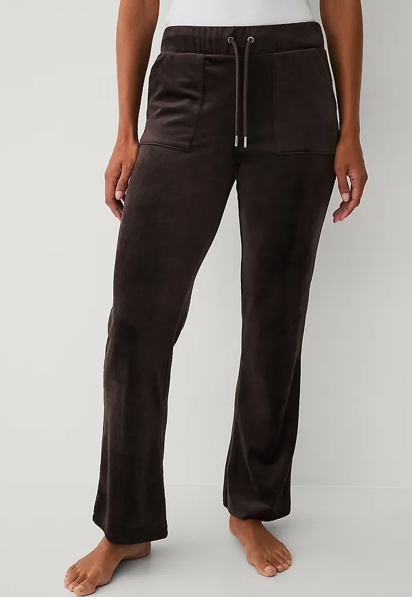 Ellos Collection - Velourbyxor - Brun