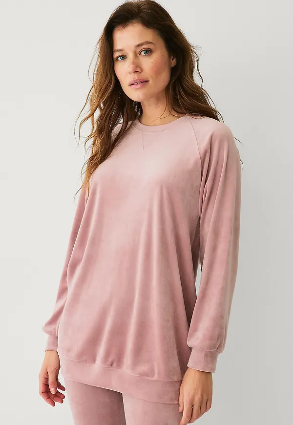 Ellos Collection - Velourtunika - Rosa