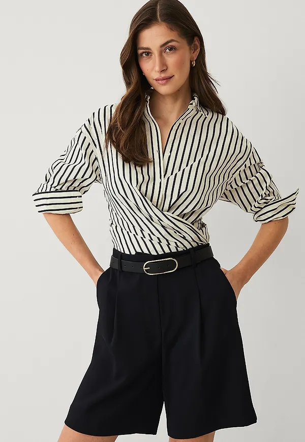 Ellos Collection - Vida kostymshorts - Svart