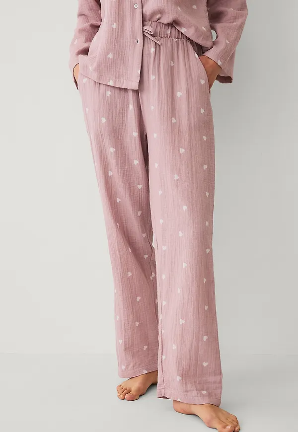 Ellos Collection - Vida pyjamasbyxor - Rosa